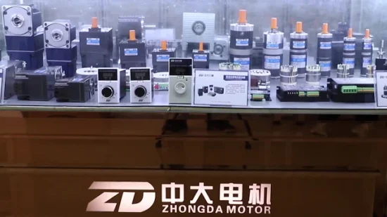 ZD 고성능 고품질 전기 AC/DC 브러시 또는 자동화 솔루션을 위한 브러시리스 기어 모터 유성 기어박스 제조